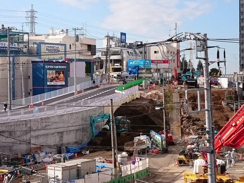 二俣川駅南口再開発−３ 20171101.JPG